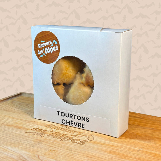 Tourtons farcis au fromage de chèvre et ricotta – boîte artisanale Saveurs des Alpes