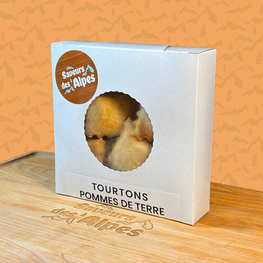 Boîte de tourtons pomme de terre – recette originale fondante au fromage et pommes de terre