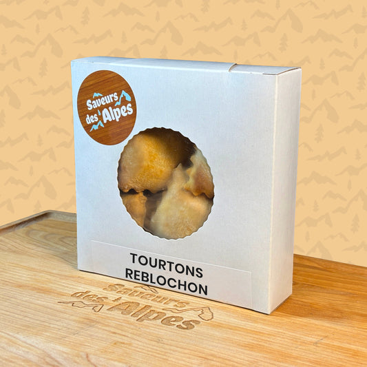 Boîte de tourtons Reblochon – spécialité fromagère savoyarde surgelée